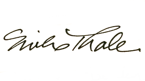 Mike Thaler signature