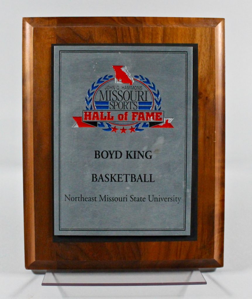 Hall of Fame plaque