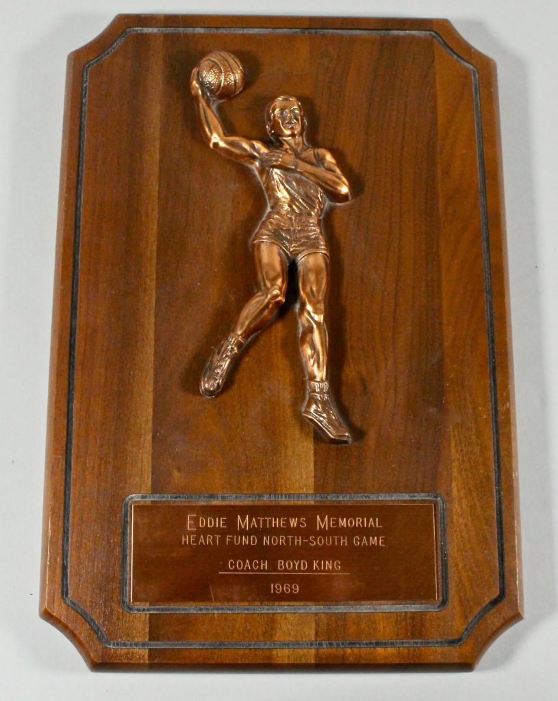Eddie Matthews Memorial plaque