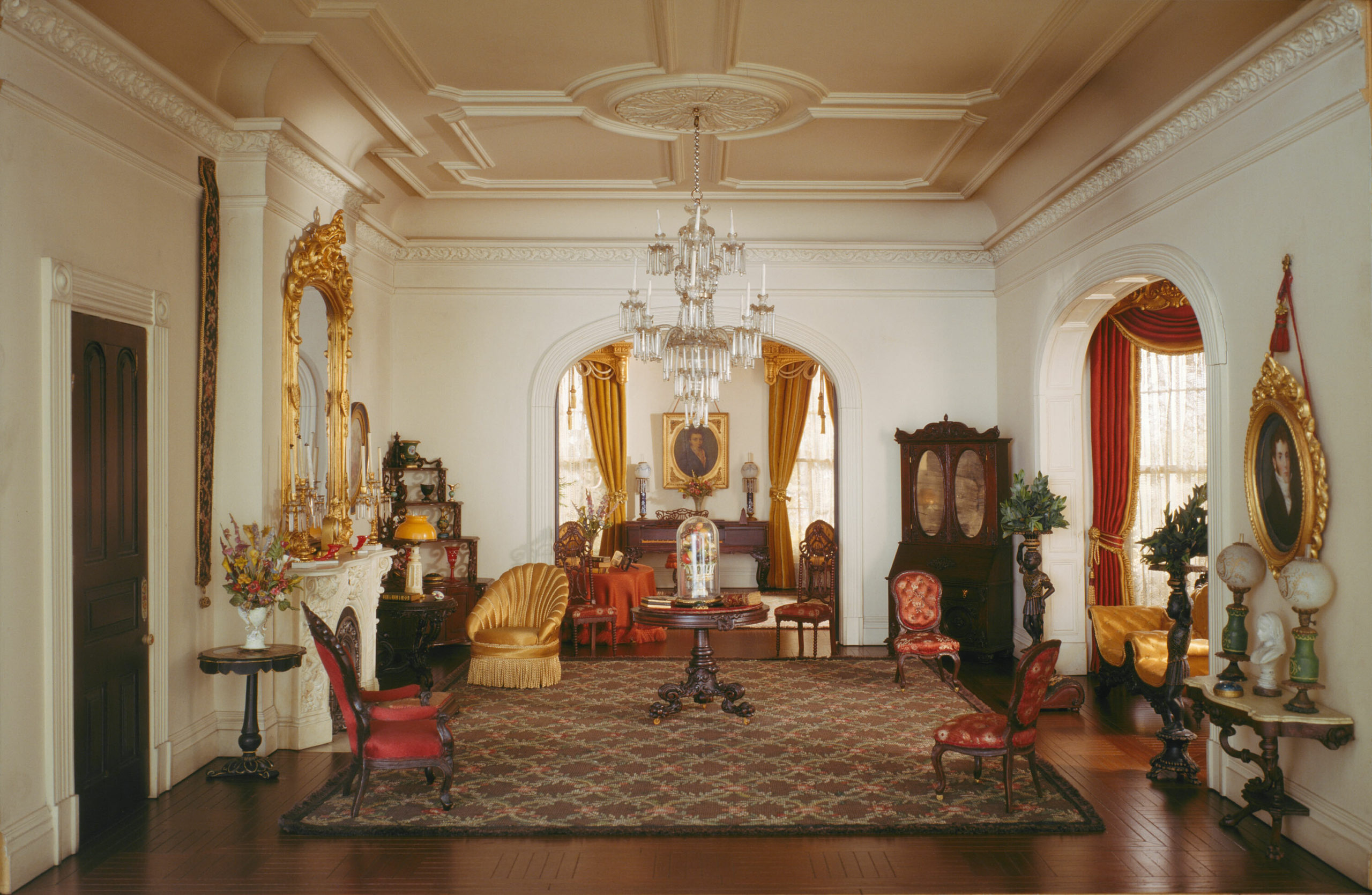 1942.510 - A30_ Georgia Double Parlor, c. 1850